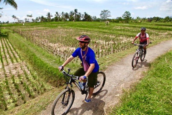 Mountain Biking near Ubud / image Dave Smith